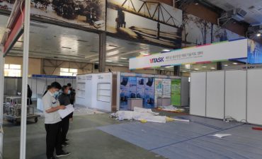 SECOND CONSTRUCTION DAY AT VIMEXPO 2021: BOOTHS ARE GRADUALLY BEING COMPLETED.