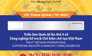 VIMEXPO 2023 – Invitation to visit Vietnam International Manufacturing & Supporting Industry Exhibition